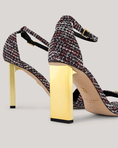 VIDATB-T: Buckle Heeled Sandal Multicol