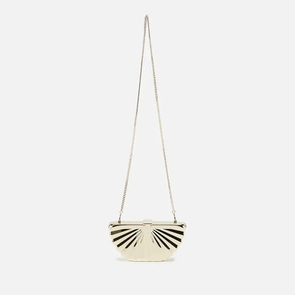 Women's Luciie-Fan Clutch Bag Gold