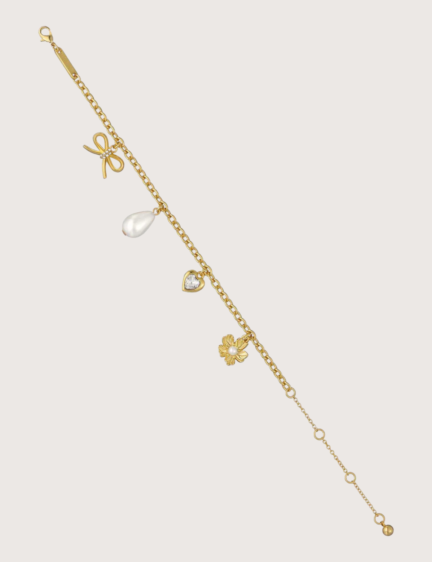 ISABELLA: Icon Charm Adjustable Bracelet