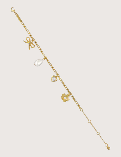 ISABELLA: Icon Charm Adjustable Bracelet
