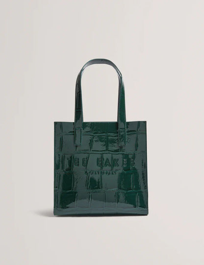 Women's REPTCON-Croc Effect Small Icon Bag