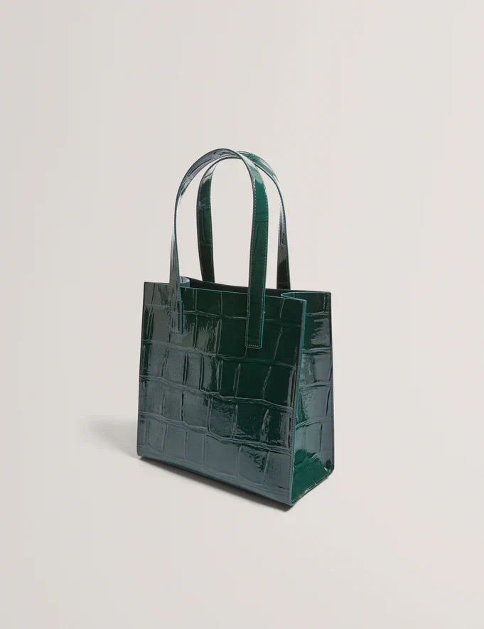 Women's REPTCON-Croc Effect Small Icon Bag