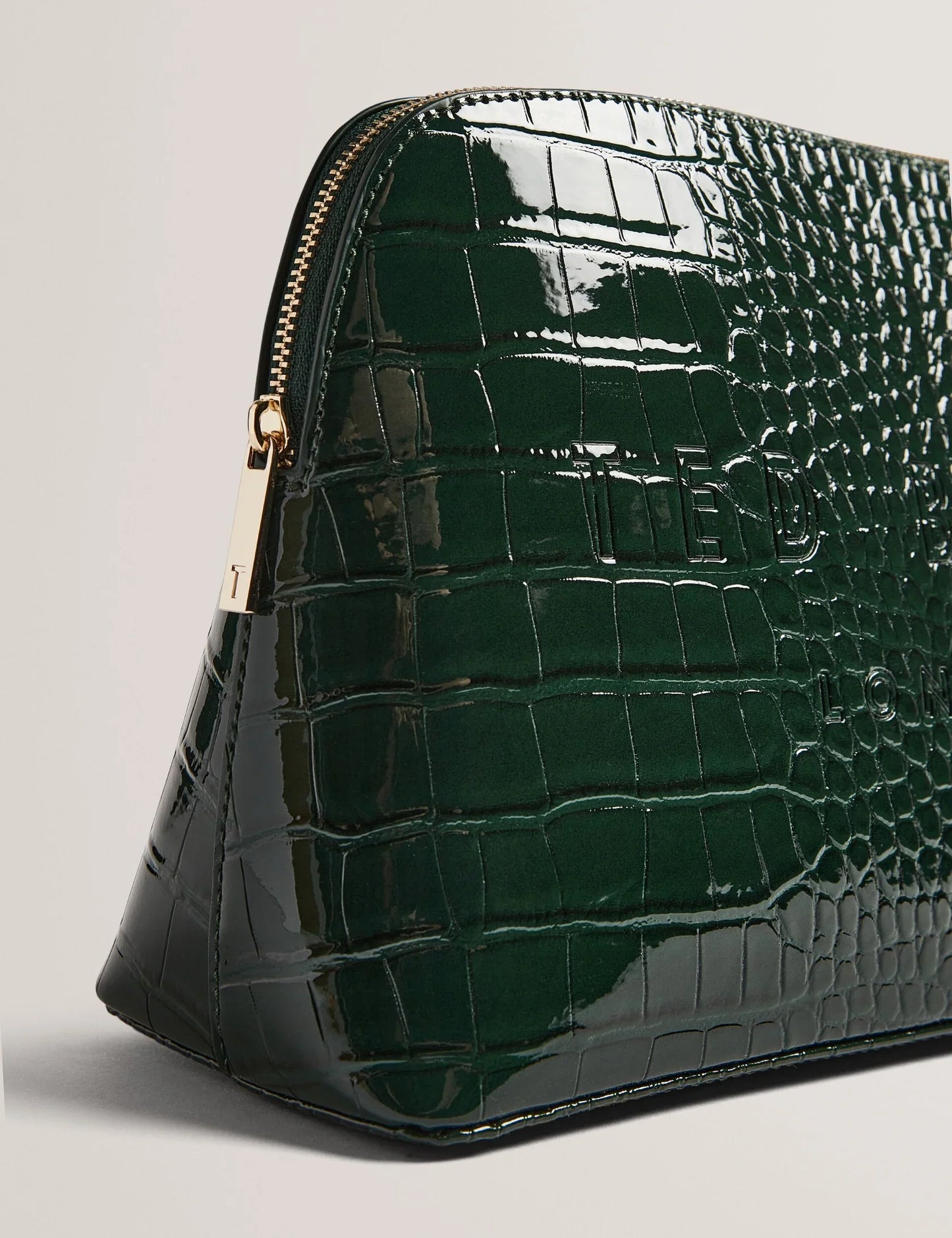 Women's CROCANA-Imitation Croc Large Washbag