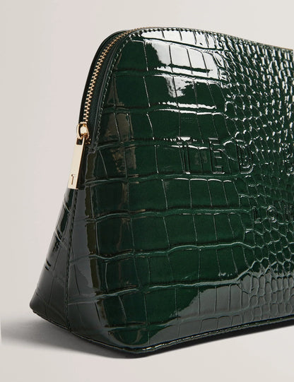 Women's CROCANA-Imitation Croc Large Washbag