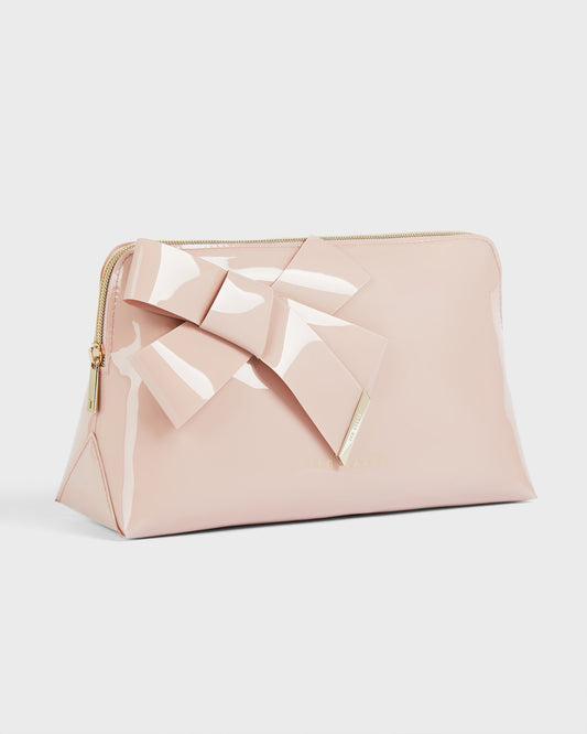 Women's Nicco-Knot Bow Washbag Pl-Pink