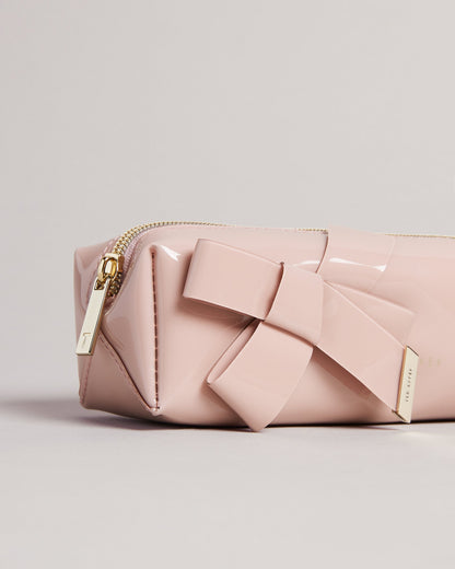 Women's Nikara-Knot Bow Brush Case Pl-Pink