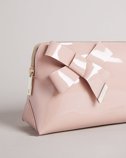Women's Nicolai-Knot Bow Makeup Bag Pl-Pink