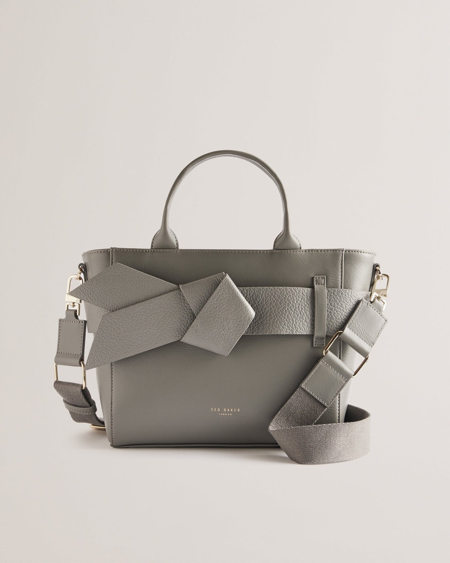 Women's Jimsa-Knot Bow Crossbody Bag Mid-Grey