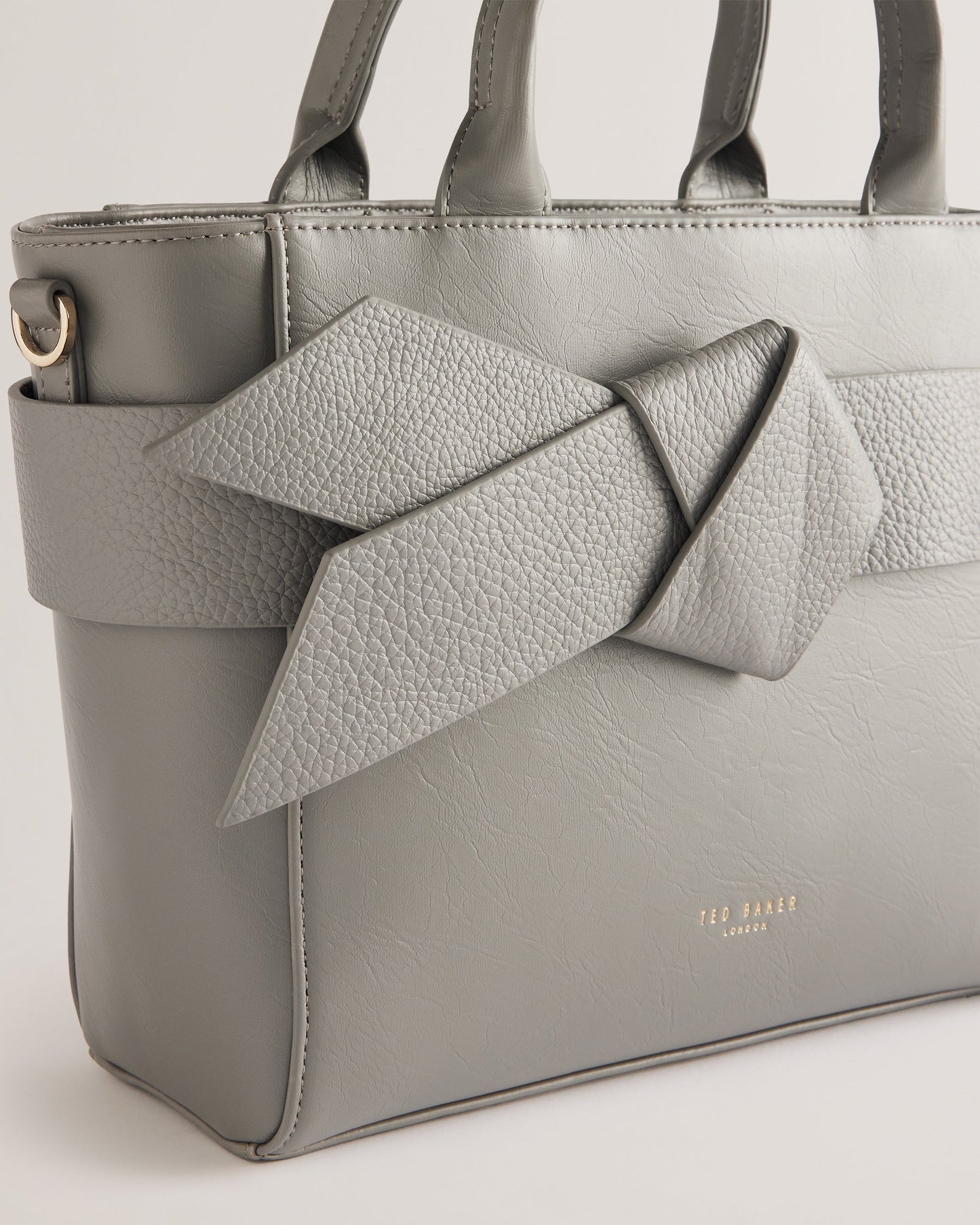 Women's Jimsa-Knot Bow Crossbody Bag Mid-Grey