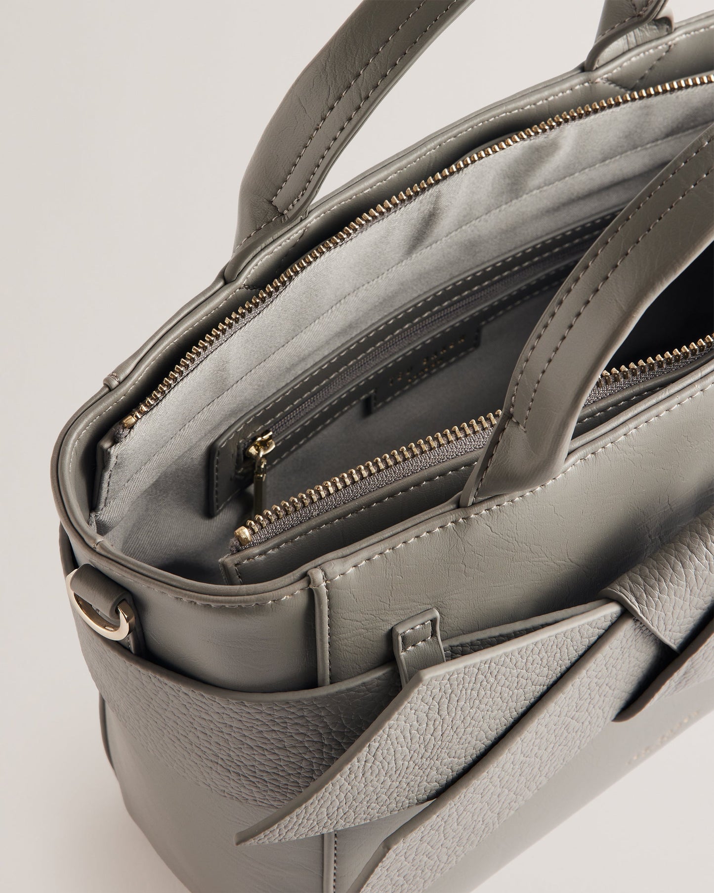 Women's Jimsa-Knot Bow Crossbody Bag Mid-Grey