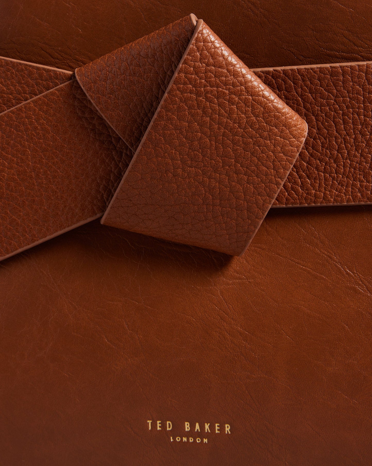 Women's Jimsa-Knot Bow Crossbody Bag Tan