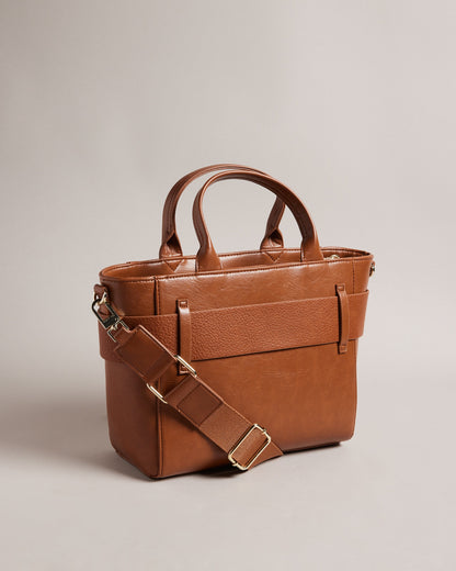 Women's Jimsa-Knot Bow Crossbody Bag Tan