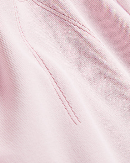 Women's Lounia-Fluted Sleeve Knit Bodycon Midi Dress Lt-Pink
