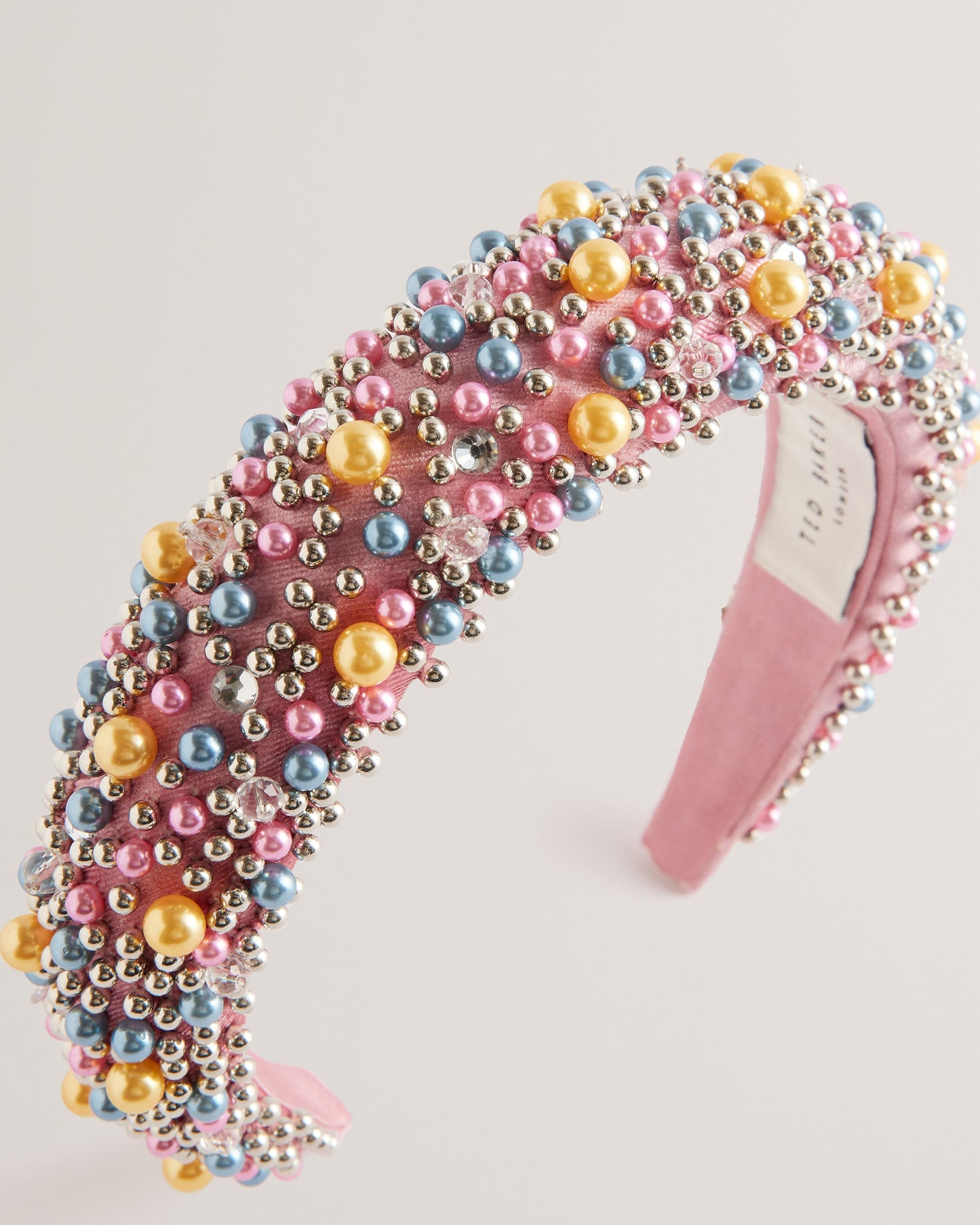 Women's Pearlen-Embellished Headband Multicol