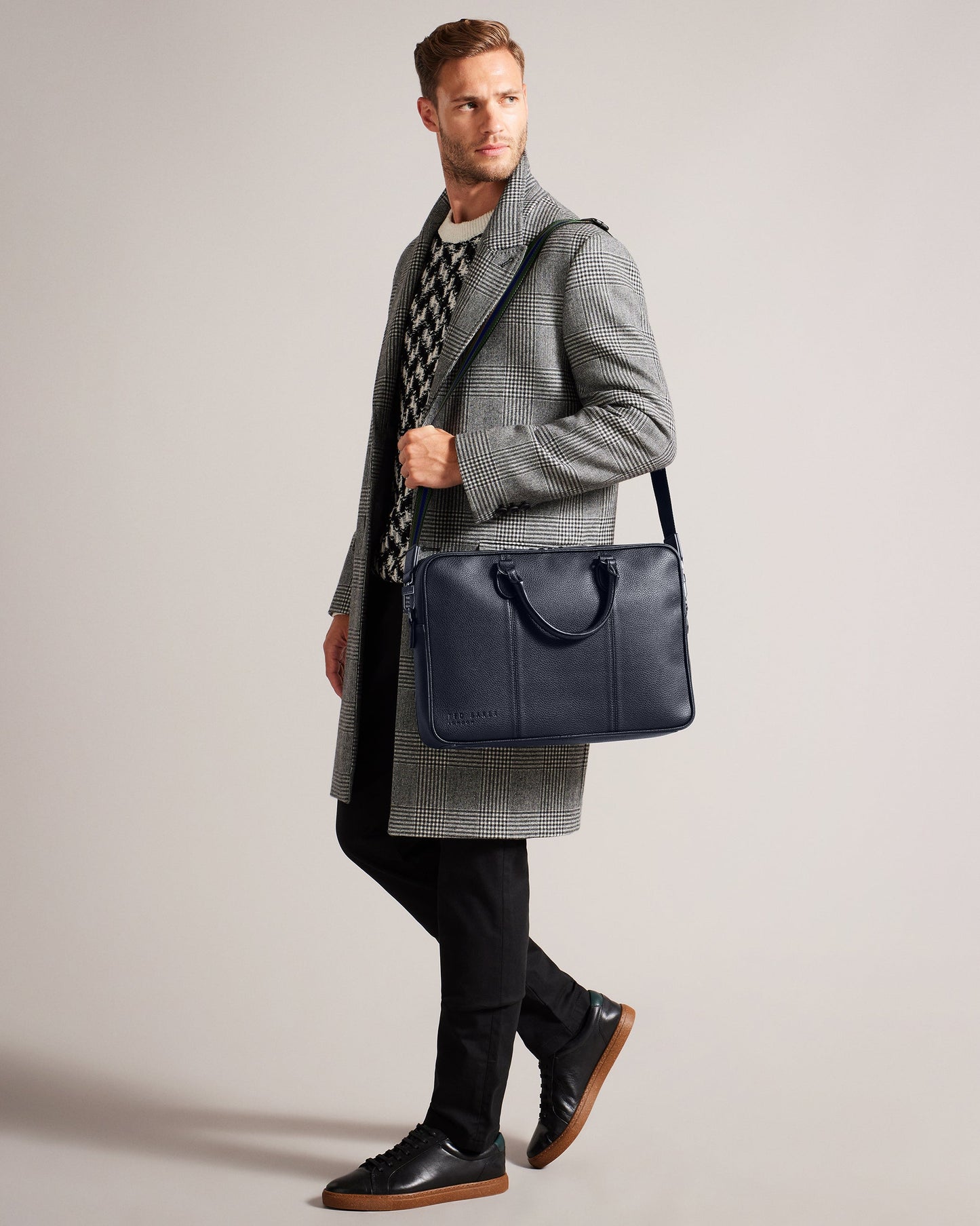 KADEN: PU Webbing Document Bag