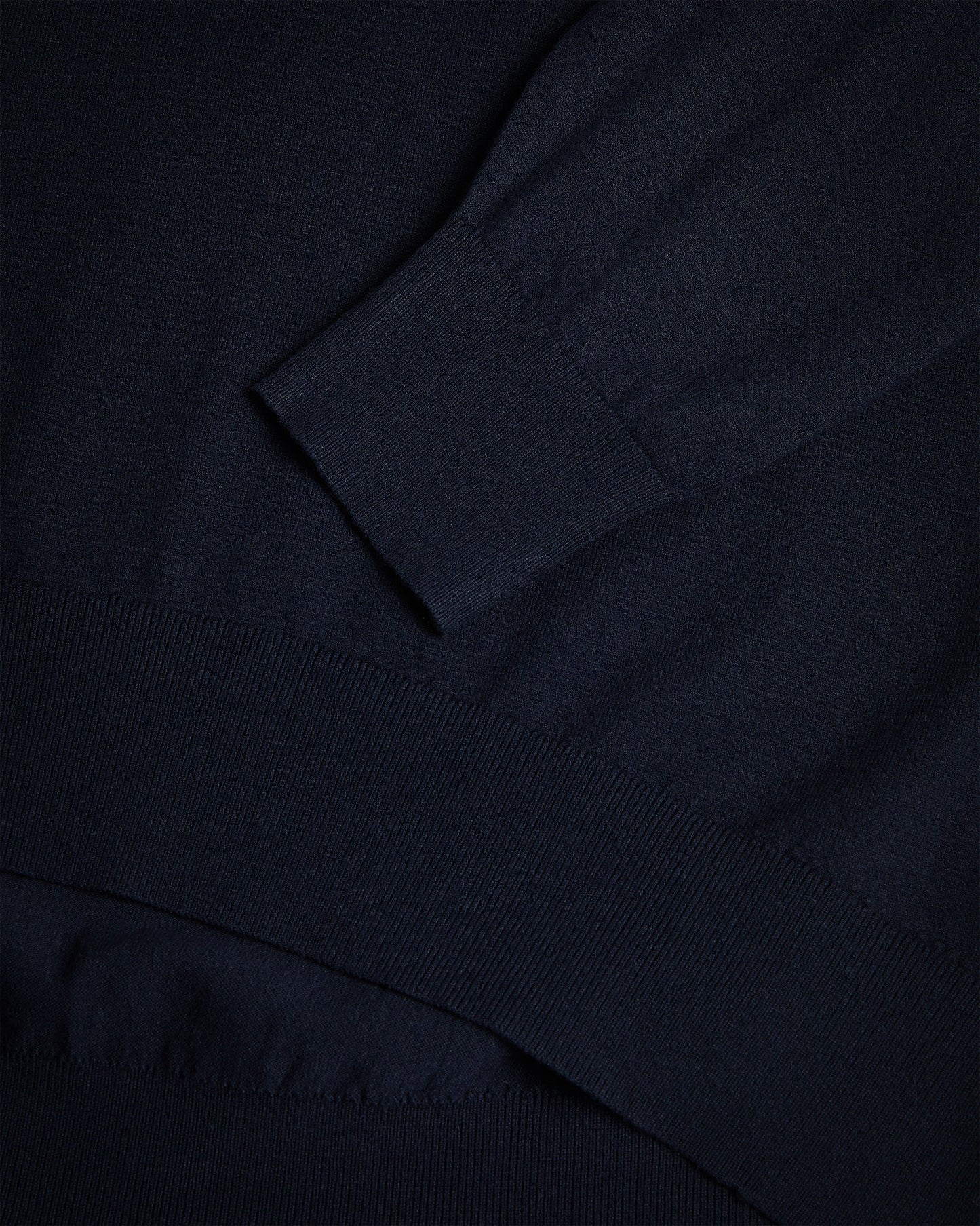 Women's Penniii-Mockable Sweater With Shirt Collar Navy