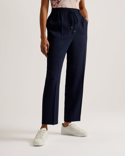 Women's Laurai-Slim Cut Ankle Length Jogger Dk-Blue