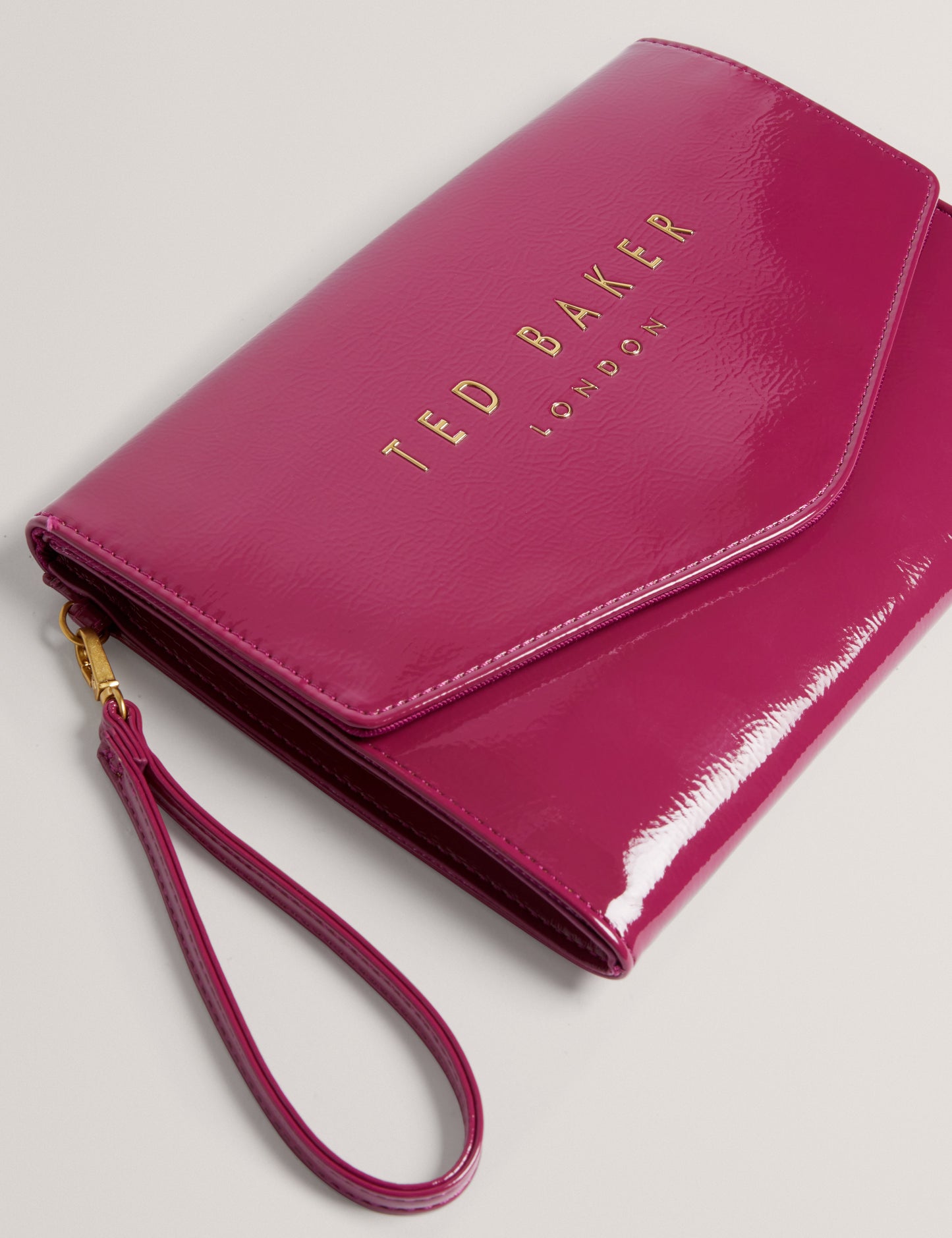 Women's CRINKIE-Crinkle Icon Pouch Deep Pink