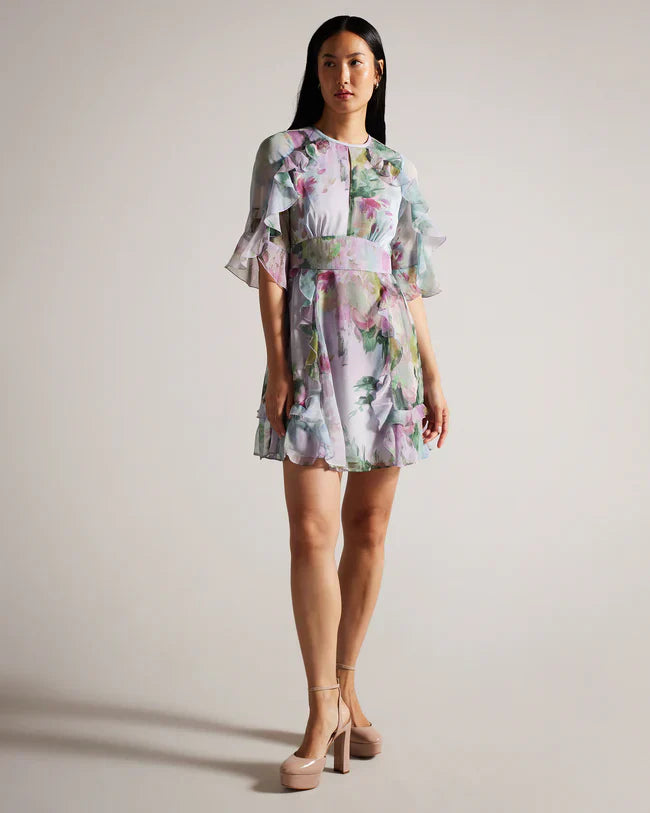 Women's MADDIEY- Midi Dress Grey