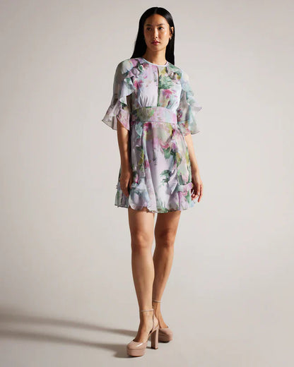 Women's MADDIEY- Midi Dress Grey