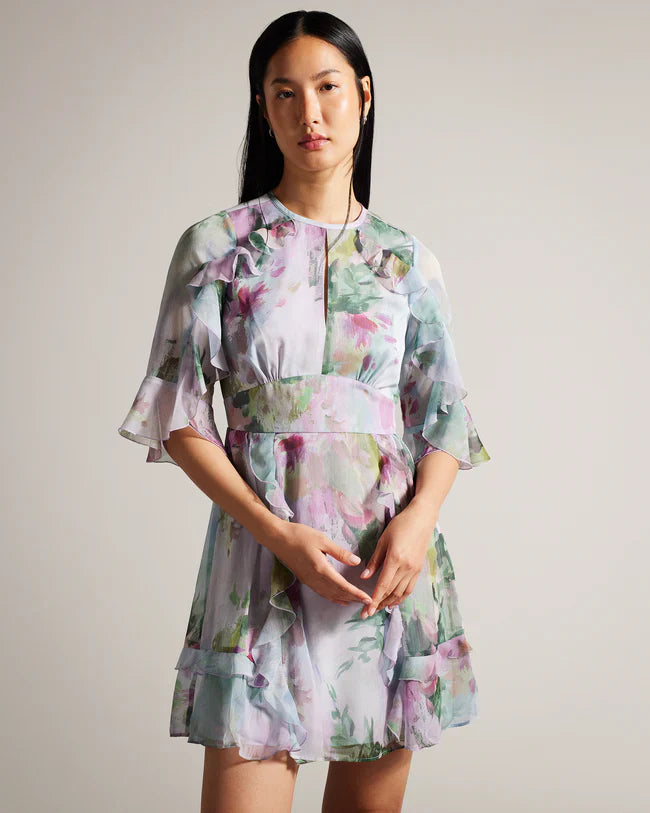 Women's MADDIEY- Midi Dress Grey