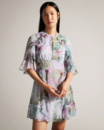 Women's MADDIEY- Midi Dress Grey
