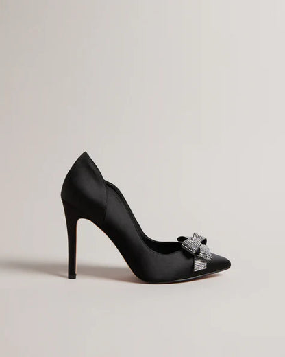 Women's ORLILAS-Bow Pointed Toe Heel Black