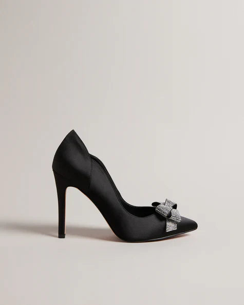 Women's ORLILAS-Bow Pointed Toe Heel Black