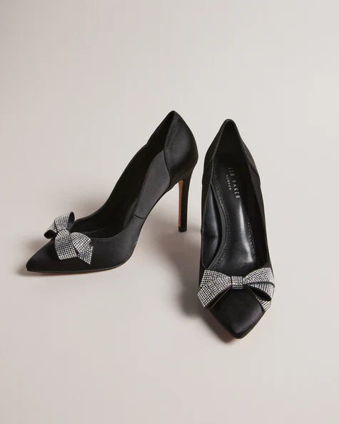 Women's ORLILAS-Bow Pointed Toe Heel Black