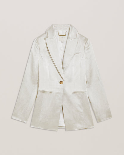 Women's Masaru-Single Breasted Tailored Blazer Ivory