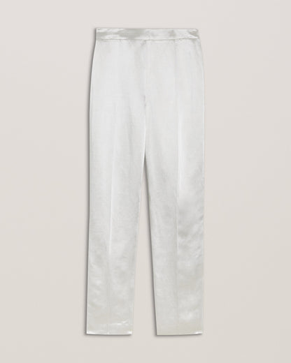 Women's Masarut-Slim Leg Tailored Trouser Ivory