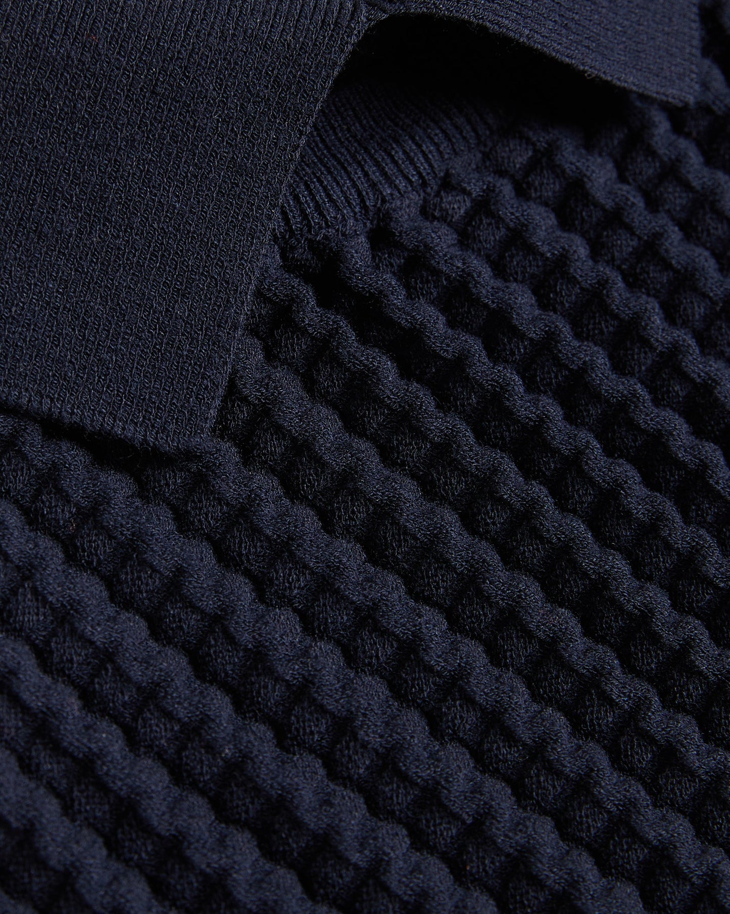 Women's Morliee-Puff Sleeve Fitted Sweater Navy