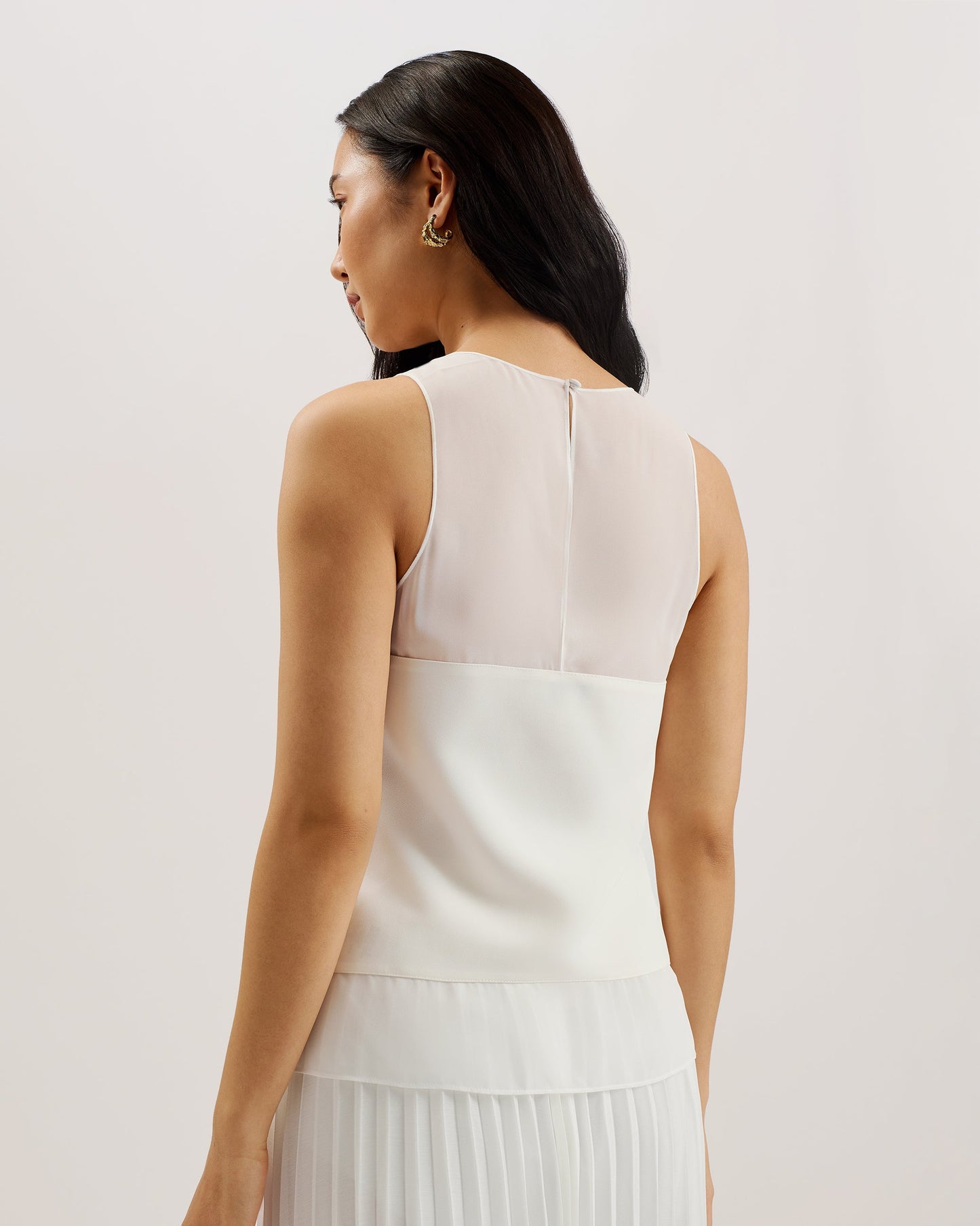 Women's Tilama-Tank Top With Racer Back Ivory