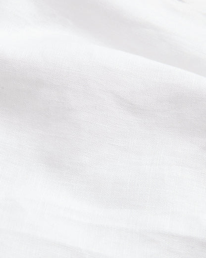 Women's TOLOCA-Oversized Linen Shirt White