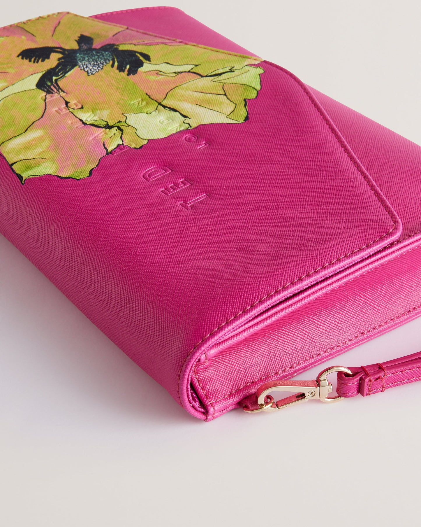 Women's Mielliy-Floral Printed Envelope Pouch Brt-Pink