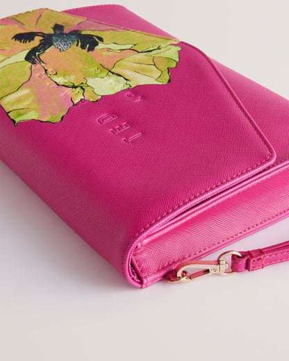 Women's Mielliy-Floral Printed Envelope Pouch Brt-Pink