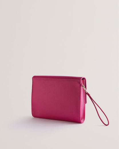 Women's Mielliy-Floral Printed Envelope Pouch Brt-Pink
