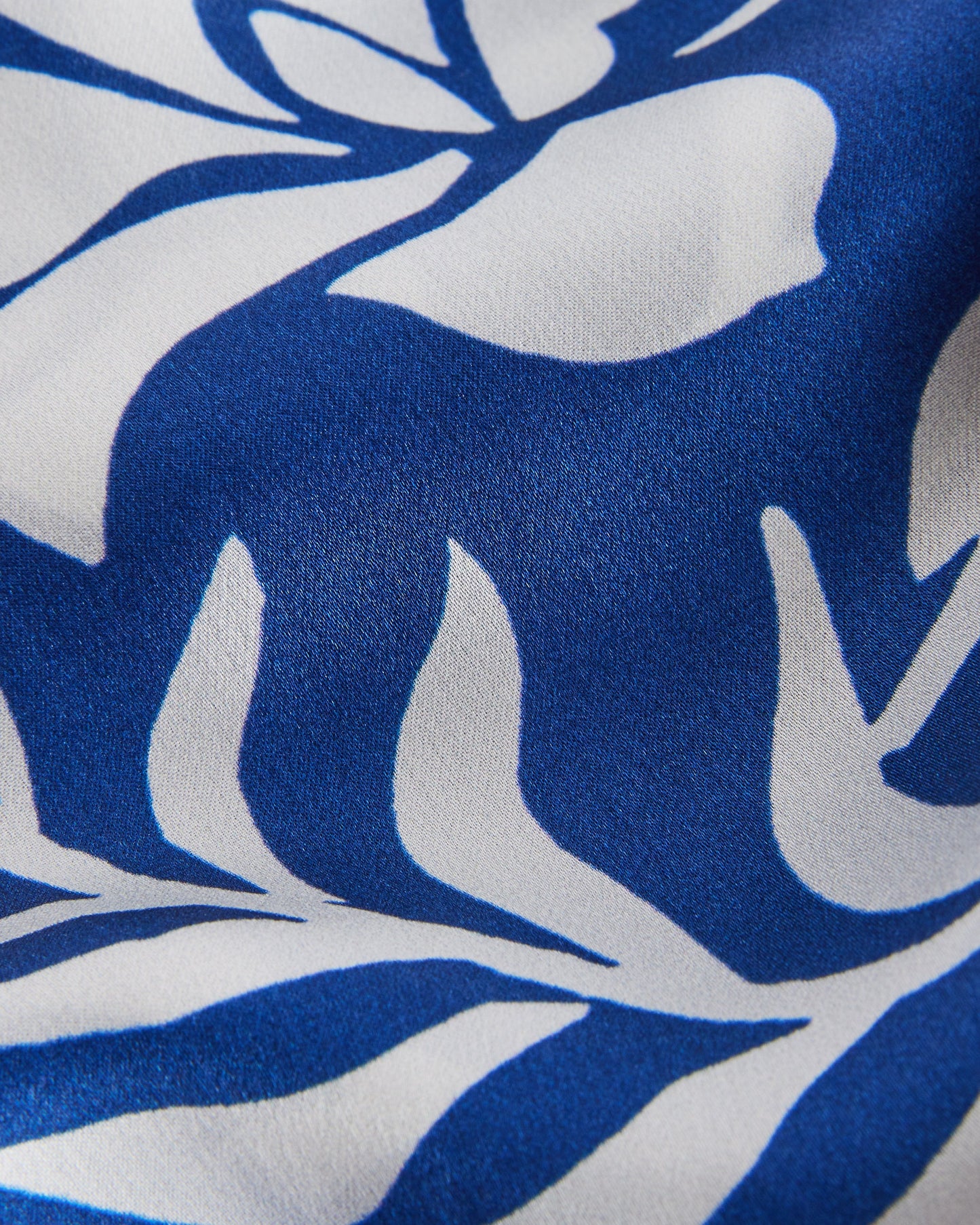 Women's Ritaas-Printed Silk Square Scarf Blue