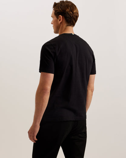 Men's WISKIN-SS Regular Branded T-Shirt