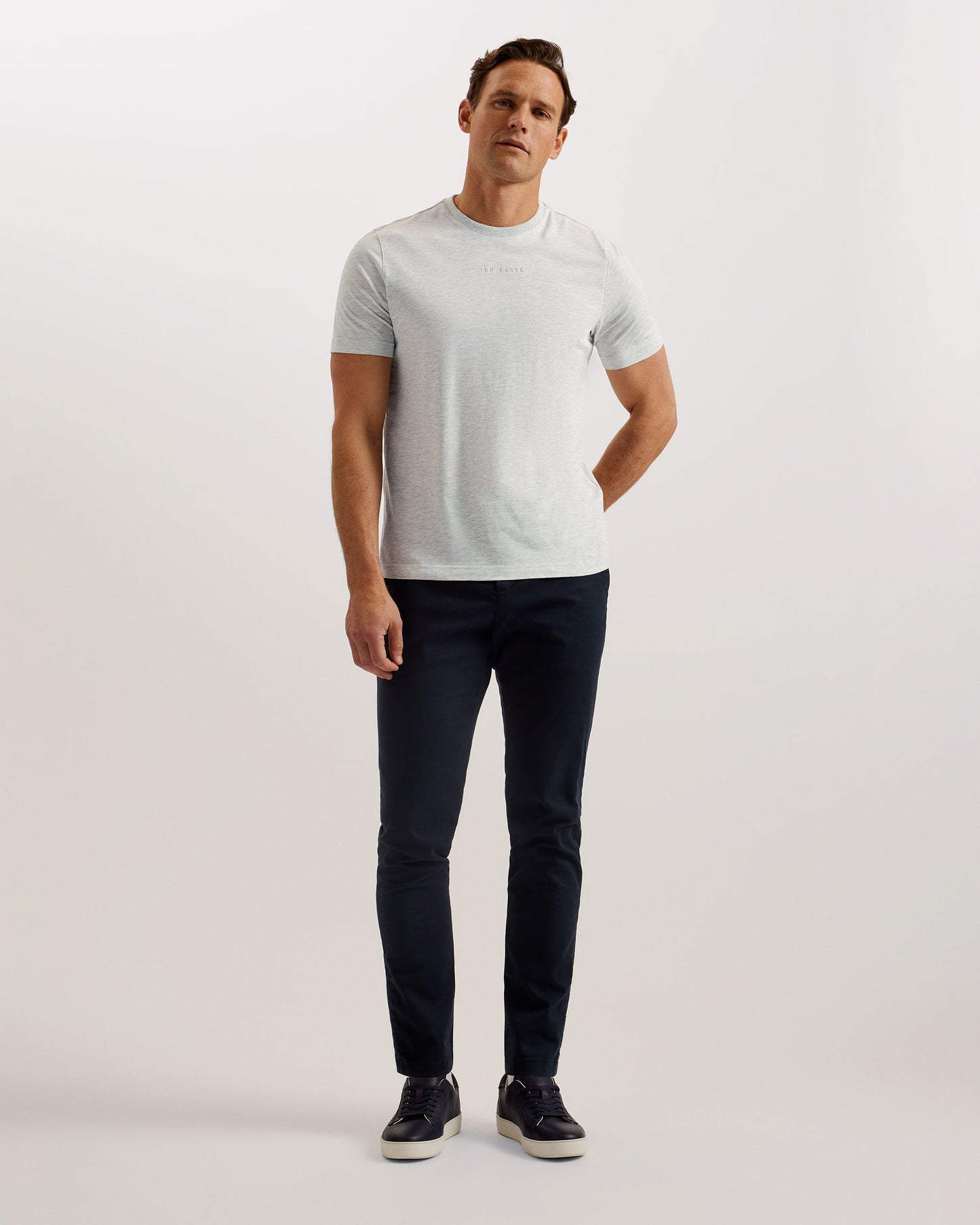 Men's WISKIN-SS Regular Branded T-Shirt