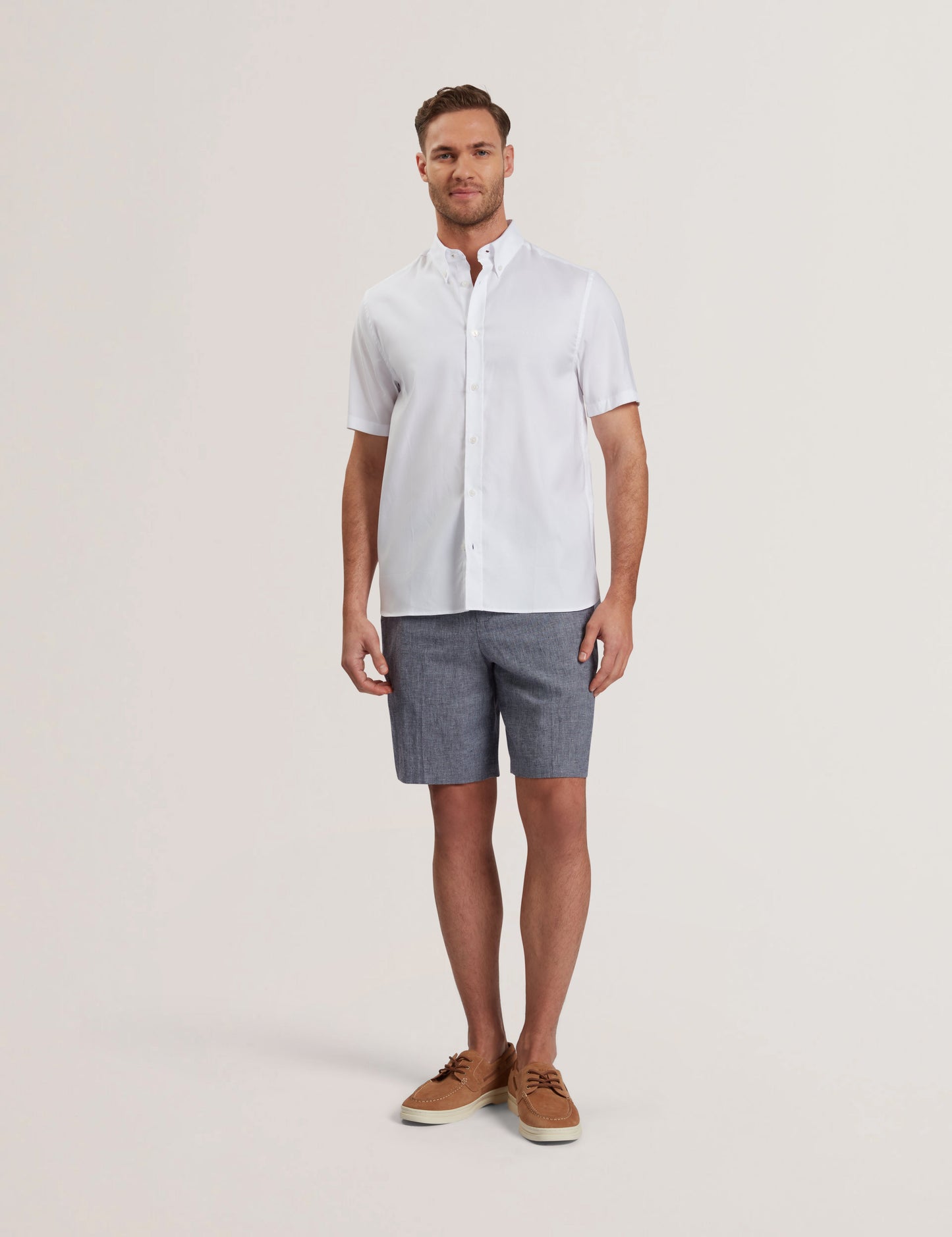 Alyth-SS Regular Branded Oxford Shirt