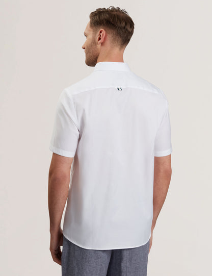 Alyth-SS Regular Branded Oxford Shirt
