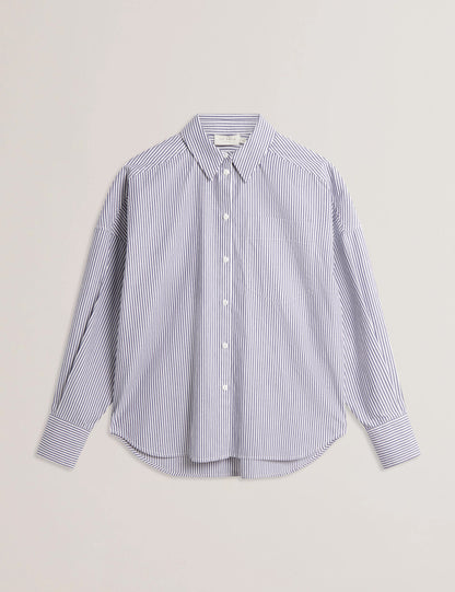 Women's VINALES-Boyfriend Fit Striped Cotton
