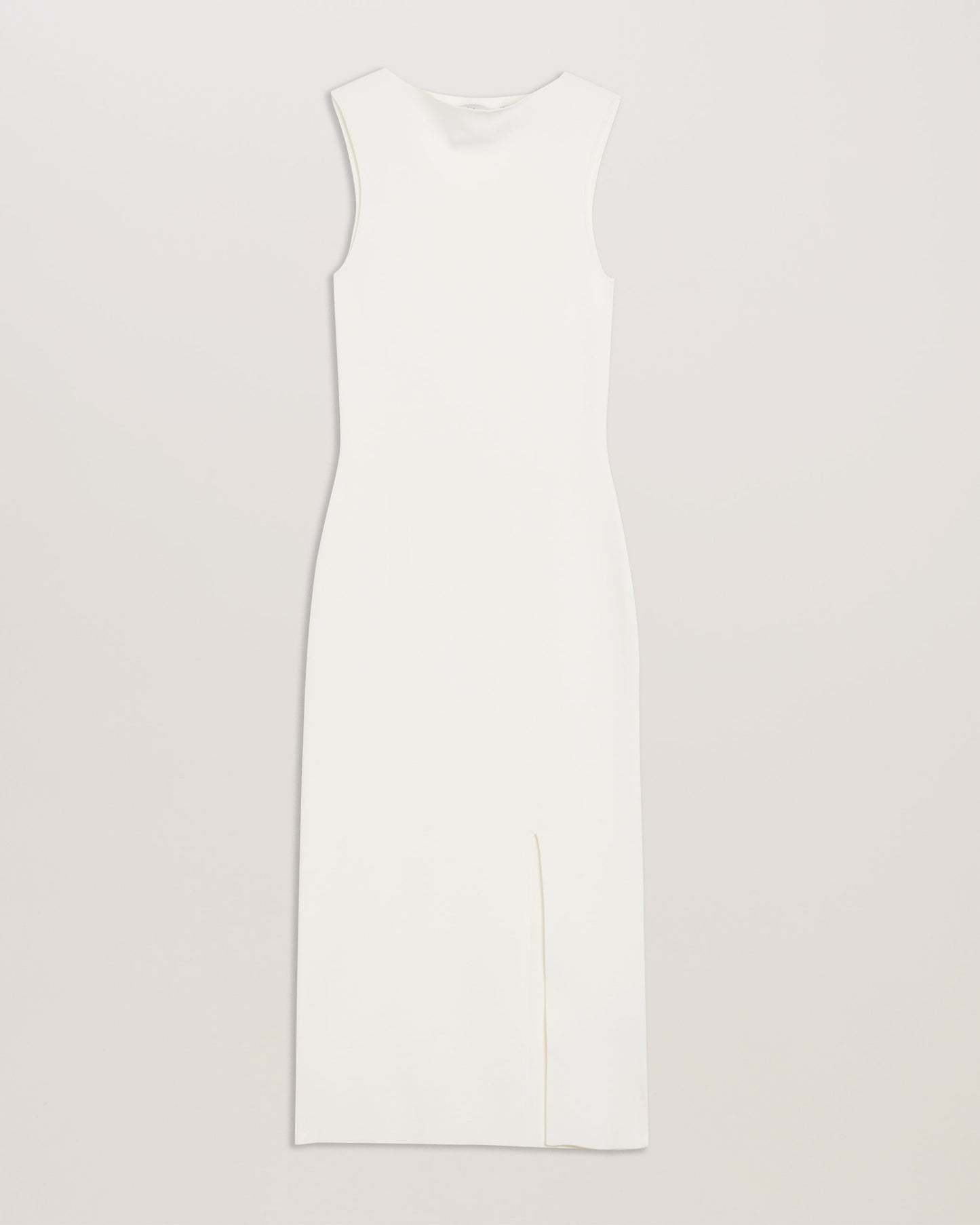 Women's Isbelli-Bodycon Knit Dress With Front Split Ivory
