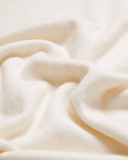 Women's Tamsenn-Roll Neck Fluted Sleeve Sweater Ivory