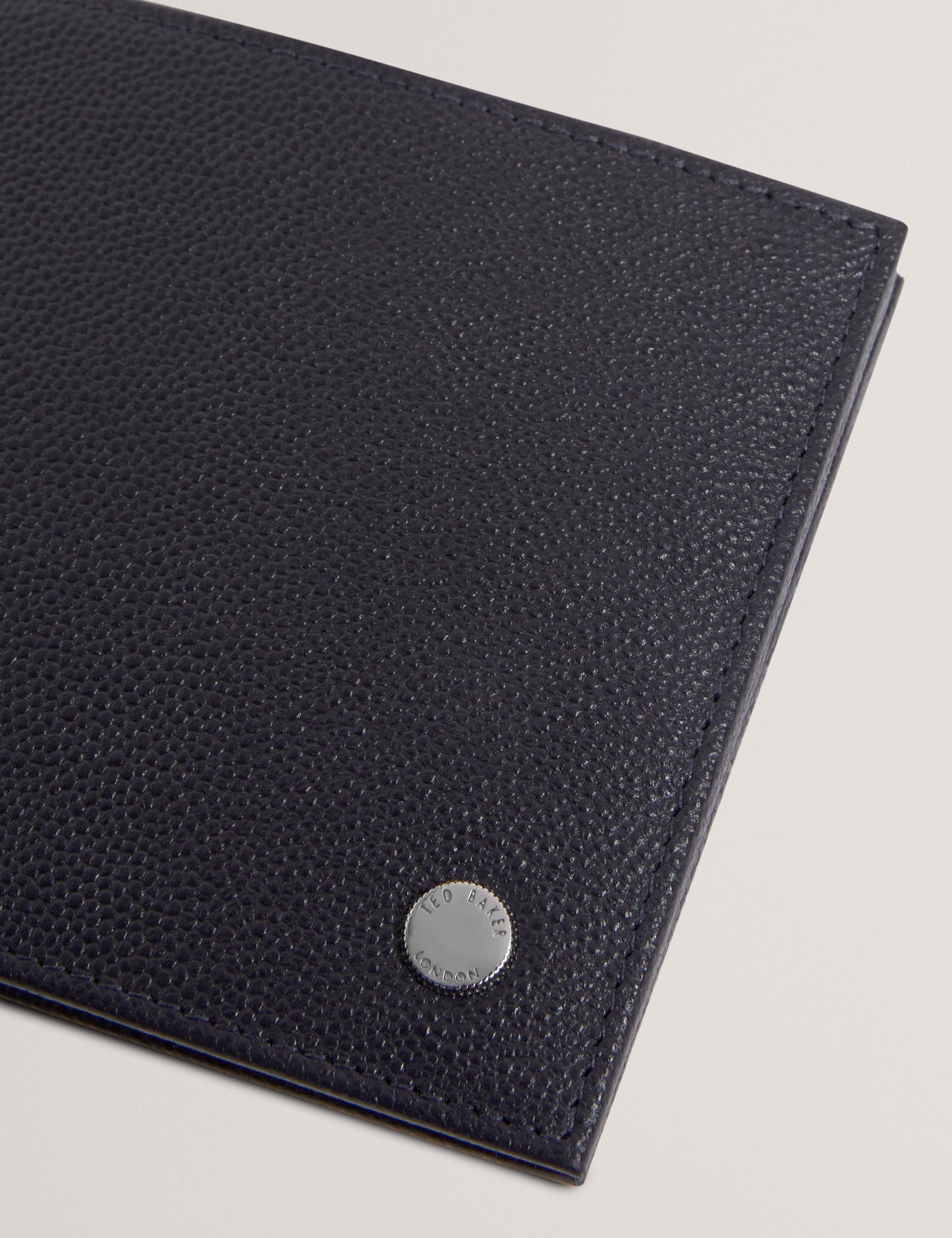 Mens KALMER-Caviar Texture Leather Wallet