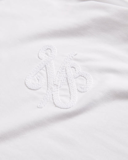 Women's Malorry-Branded Boxy Tee With Short Sleeve White