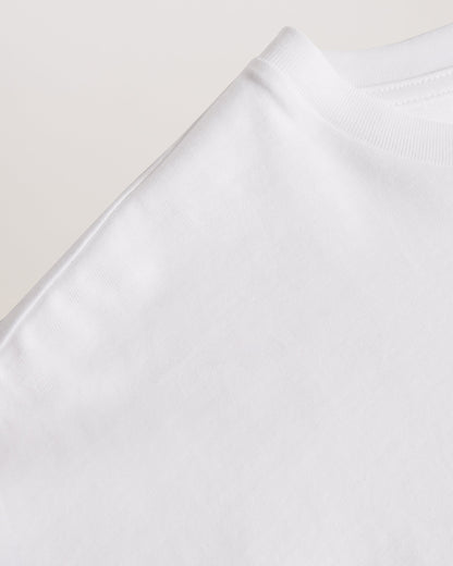 Women's Malorry-Branded Boxy Tee With Short Sleeve White
