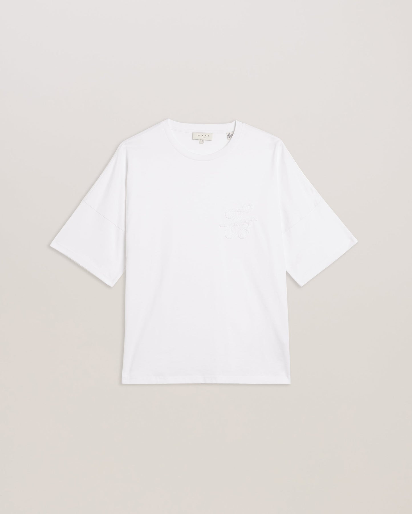 Women's Malorry-Branded Boxy Tee With Short Sleeve White
