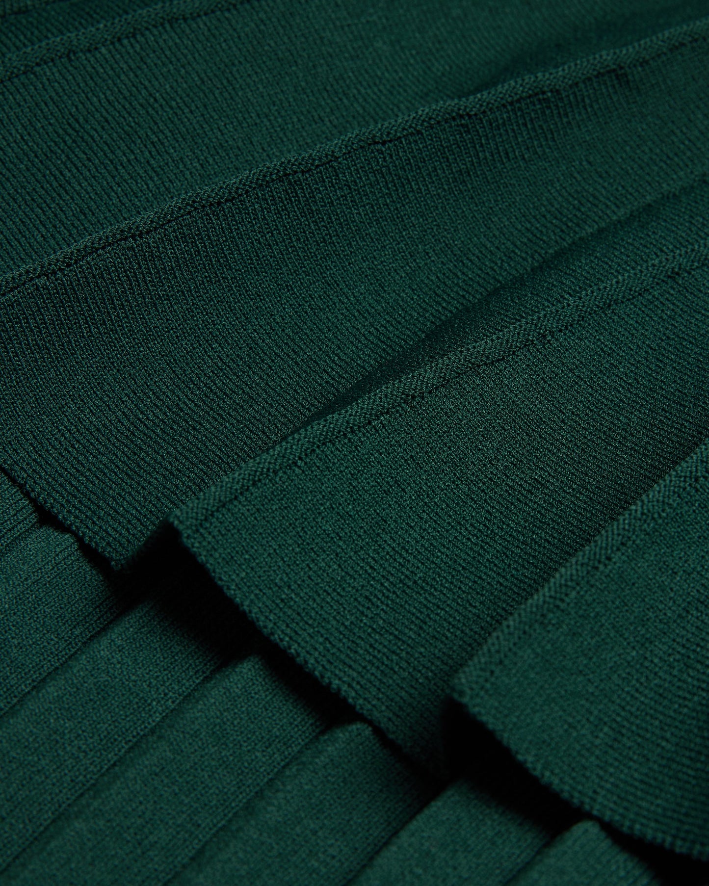 Women's Iivanna-Crew Neck Fluted Sleeve Knit Top Dk-Green